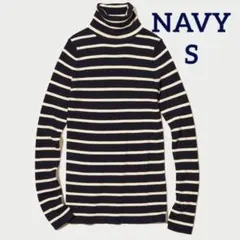 UNIQLO エクストラファインメリノリブタートルネックセーター　長袖