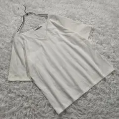 Discoat (L) コットン 総柄 ケーブルニット シャツ