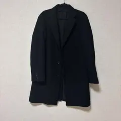 GU ロングコート　メンズ　L 黒