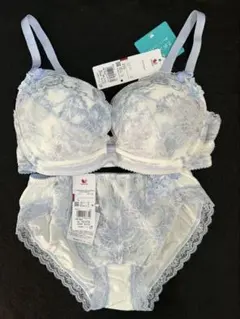 ワコール　Wacoal　ブラ&ショーツセット　リボンブラ　胸もとフィットながもち