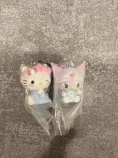 GRWMマスコットチャーム ハローキティ＆クロミ