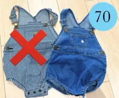 ⭐︎ POLO baby 70cm オーバーオール ベビー