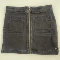 ROXY ダークグレー タイトスカート US6