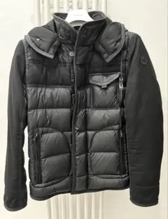 モンクレール ライアン MONCLER メンズ ダウンジャケット フード付 黒3