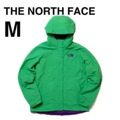 THE NORTH FACE 韓国｜ナイロンジャケット 紫 緑 Mサイズ