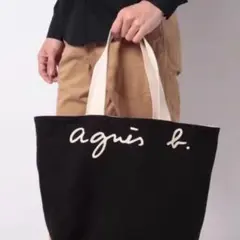agnes b.　アニエスベー　トートバッグ　ホワイト