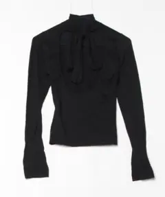 snidel バックオープンシアーニットプルオーバー