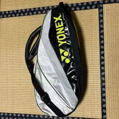 YONEX テニスラケットバッグ 黒/白/黄