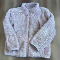 【セール】淡いピンク フリースジャケット　120サイズ