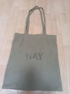 HAY ロゴ トートバッグ オリーブグリーン