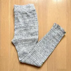 UNIQLO ユニクロ ストレッチ リブレギンス グレー Sサイズ