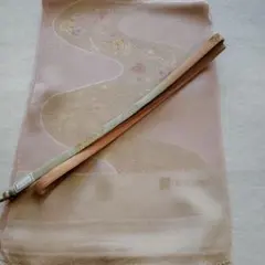 おしゃれな高級正絹手組帯締めと正絹帯揚げセット在庫処分品0390
