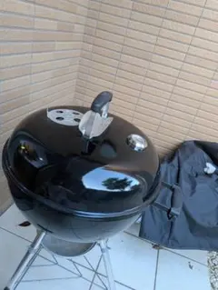 Weber バーベキューコンロ 黒 カバー付き　直径47cmのサムネイル