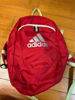 アディダス　サッカー　リュック　赤　ボール入れ