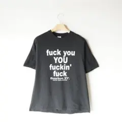 fuck you you fuckin' fuck ファック Tシャツ 古着のサムネイル