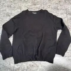 グレー モヘアニット