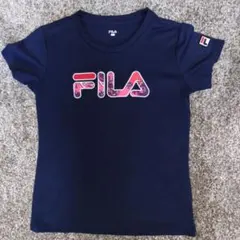 FILA テニスウェアセット S ネイビー/ピンク