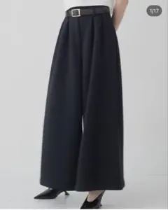 ♡maison de Dolce.♡ダブルウエストパンツ☆ブラック☆Sサイズ | Mercari