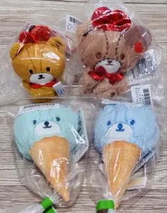 タイニーチャム マスコット アイスクリーム キャラクター大賞　４点まとめ売り