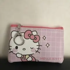 ハローキティ 小型ポーチ ピンク