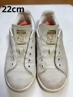 adidas Stan Smith スニーカー スエード　ゴールド　22cm