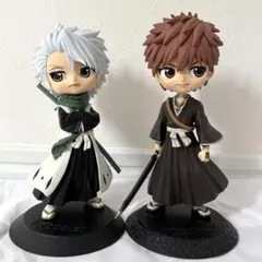 【美品】BLEACH Qposket 日番谷冬獅郎 黒崎一護 2体セットプライズ