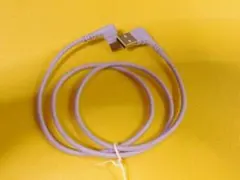 ★｛Ｌ字充電ケーブル｝タイプＣ　ＴｙｐｅＣ　Ｔｙｐｅ－Ｃケーブル　７０ｃｍ★紫色