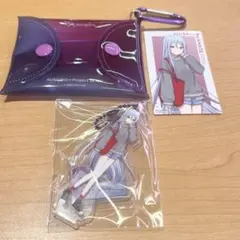 宵崎奏 スシロー プロセカコラボ アクリルスタンドポーチ、ステッカー2点セット