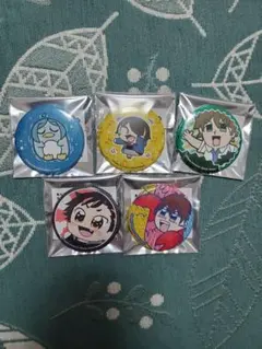 あんスタ　グリッター缶バッチコレクション　流星隊　ぶくスタ