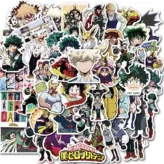 【50枚】僕のヒーローアカデミア ヒロアカ ステッカー デク かっちゃん