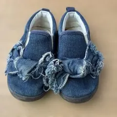 BREEZE デニムフリルスリッポン 15.0