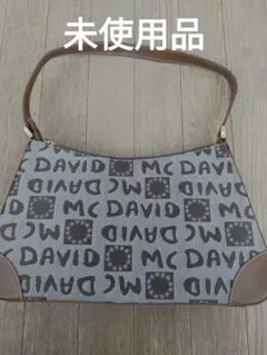 MC DAVID ロゴプリント ハンドバッグ 未使用品