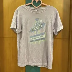 Candy Stripper 古着風紫Tシャツのサムネイル