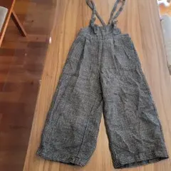 motomi.m チェック柄サロペット