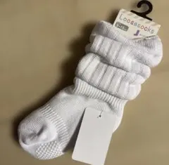 Loossocks ホワイト ルーズソックス 9-15cm