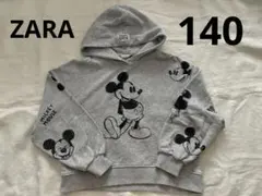 ZARA ディズニーパーカー　140 ミッキー　プルオーバー　女の子　男の子