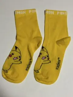 ポケモン ピカチュウ ソックス イエロー