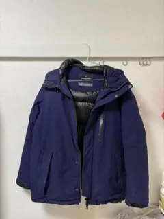 NISHIKAWA DOWN ネイビー ダウンジャケット　ナノユニバース