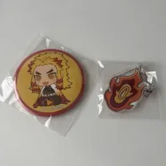 鬼滅の刃 るかっぷ ねんどろいど 特典 缶バッジ アクキー 煉獄杏寿郎