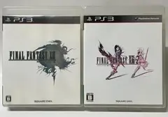 상태좋음 PS3 ファイナルファンタジー13 13-2 セット プレステ3