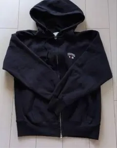 VAN ジップアップパ−カ− 裏起毛 背面ロゴワッペン付中古品　美品のサムネイル