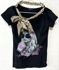 激レア♡激かわ❤️REAL MARS豹柄リボンベルトとTシャツ❤️のサムネイル