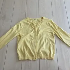 UNIQLO イエローカーディガン 130
