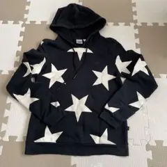 adidas 星柄 パーカー Jr.Lサイズ