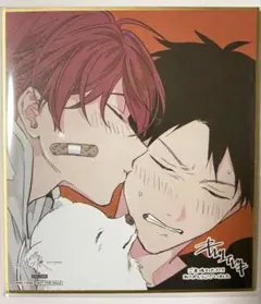 ギヴン展　入場特典　色紙　佐藤真冬　上ノ山立夏