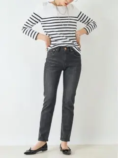 美品 REDCARD レッドカード ブラックデニム サイズ24