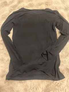 ユニクロUNIQLO ヒートテック　黒　ブラック　M Uネック