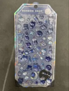 【まとめ買い割引あり】　ボンボンドロップシール シャーベット よるねこボンボン