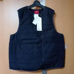 新品リラシク中綿ベスト黒Ｍ