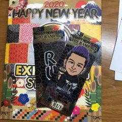 与那嶺瑠唯 千社札 2020年 HAPPY NEW YEAR